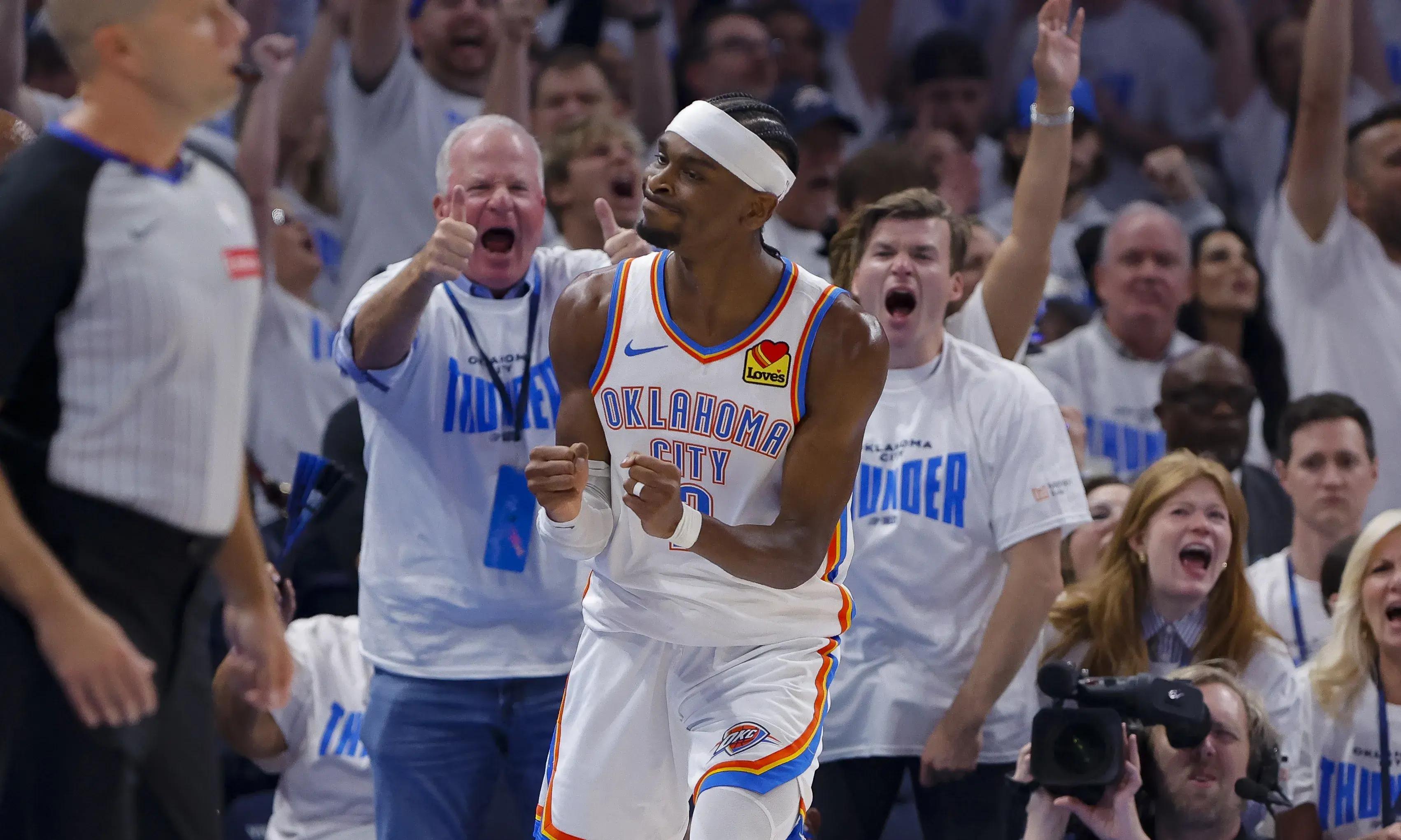 快船连胜停滞，雷霆力压太阳